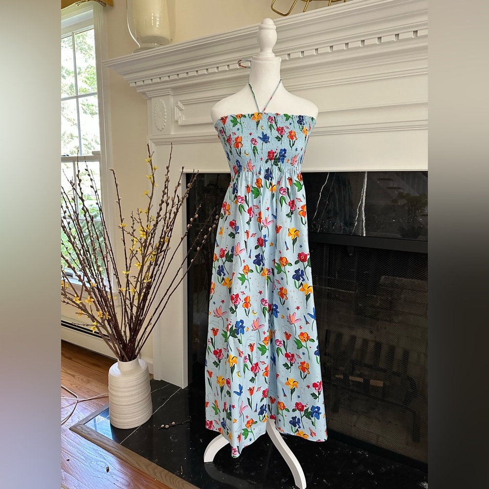 Hill House Lucy dress - with space and floral design